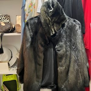 Mink coat
